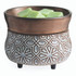 CANDLE WARMERS, ETC. CWDGEO Candle Warmers Etc 2-In-1 Classic Fragrance Warmer, Geometric, 6-5/16inH x 6-5/16inW