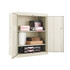 ALERA CM4218PY  Steel Storage Cabinet, 3 Adjustable Shelves, 42inH, Putty