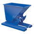 Vestil D-33-MD-NB Stationary Tilt Hopper: 4,000 lb Capacity, 26" Wide, 53" Long, 39" High