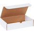 B O X MANAGEMENT, INC. M1162 Partners Brand White Literature Mailers, 11in x 6 1/2in x 2 3/4in, Pack Of 50