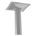 NATIONAL PUBLIC SEATING NPS® CG33636RC1GY Cafe Table, 36w x 36d x 36h, Square Top/Round Base, Gray Nebula Top, Gray Base
