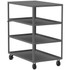 Valley Craft F89246GYPH Carts; Cart Type: Utility Shelf ; Width (Inch): 30 ; Assembly: Comes Assembled ; Material: Steel ; Length (Inch): 53 ; Load Capacity (Lb. - 3 Decimals): 3600.000