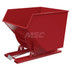 Vestil D-350-HD-SR Stationary Tilt Hopper: 6,000 lb Capacity, 64" Wide, 79.38" Long, 64.375" High