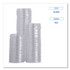 BOARDWALK PRTLID1 Souffle/Portion Cup Lids, Fits 1 oz Portion Cups, Plastic, Clear, 2,500/Carton