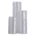 BOARDWALK PRTLID1 Souffle/Portion Cup Lids, Fits 1 oz Portion Cups, Plastic, Clear, 2,500/Carton