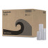 BOARDWALK PRTLID1 Souffle/Portion Cup Lids, Fits 1 oz Portion Cups, Plastic, Clear, 2,500/Carton