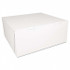 SCT SCH0993 Bakery Boxes, White, Paperboard,14 x 14 x 6, 50/Carton