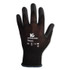 SMITH AND WESSON KleenGuard™ 13841 G40 Polyurethane Coated Gloves, Black, 2X-Large, 60/Carton