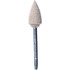 Rex Cut Abrasives 320916 Mounted Points; Point Shape: Bullet ; Point Shape Code: B52 ; Abrasive Material: Aluminum Oxide ; Tooth Style: Single Cut ; Grade: Very Fine ; Grit: 180