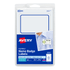 AVERY PRODUCTS CORPORATION 5151 Avery Flexible Name Badge Labels, 2 1/3in x 3 3/8in, White With Blue Border, Pack Of 40