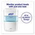 GO-JO INDUSTRIES PURELL® 643001 ES6 Soap Touch-Free Dispenser, 1,200 mL, 5.25 x 8.8 x 12.13, White