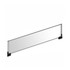 AZAR DISPLAYS 109918  Acrylic Horizontal 2-Sided Magnetic Boot Sign Holders, 8-1/2inH x 36inW x 1/4inD, Clear, Pack Of 2 Holders