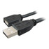 VCOM INTERNATIONAL MULTI MEDIA USB2-AMF-40PROA Comprehensive Pro AV/IT Active USB A Male to Female 40ft - 40 ft USB Data Transfer Cable - First End: 1 x Type A Male USB - Second End: 1 x Type A Female USB - 480 Mbit/s - Extension Cable - 24/22 AWG - 