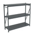 Tennsco BU-722472CS-MGY Bulk Storage Rack: 2,750 lb per Shelf, 3 Shelves