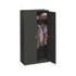 HON COMPANY SC1872S Assembled Storage Cabinet, 36w x 18.13d x 71.75h, Charcoal