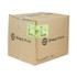 PACTIV EVERGREEN CORPORATION SACLF07 EarthChoice Square Recycled Bowl Flat Lid, 7.38 x 7.38 x 0.26, Clear, Plastic, 300/Carton
