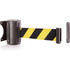 US Weight U2500CYB Pedestrian Barrier: Yellow & Black, Wall Mount, Use with Attaches to clip provided to block off an area