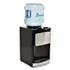 AVANTI WDT40Q3SIS Counter Top Thermoelectric Hot and Cold Water Dispenser, 3 gal to 5 gal, 12 x 13 x 20, Black/Stainless Steel