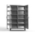 Strong Hold 66-DS-248SS Storage Cabinets; Cabinet Type: Double Shift ; Cabinet Material: Stainless Steel ; Width (Inch): 72in ; Depth (Inch): 24in ; Cabinet Door Style: Solid ; Height (Inch): 78in