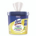 RECKITT BENCKISER LYSOL® Brand 99856CT Professional Disinfecting Wipe Bucket, 1-Ply, 6 x 8, Lemon and Lime Blossom, White, 800 Wipes/Bucket, 2 Buckets/Carton