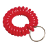 Carry your keys hands-free yet close at hand!  Plastic coil bends and easily slips onto your wrist for easy key access.  Ideal during exercise, play dates, running errands and more.  Available in several colors. (Color choice not available.)  Meets or exceeds standard for RoHS compliance. Tested for lead, mercury, bromine, chrome and cadmium.