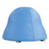 SAFCO PRODUCTS 4756BUV Runtz Ball Chair, Backless, Supports Up to 250 lb, Baby Blue Vinyl Seat, Silver Base