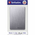 Verbatim America, LLC Verbatim 53662 1TB Store 'n' Go ALU Slim Portable Hard Drive - Space Grey