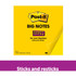3M Post-it&reg; BN11 Post-it&reg; Super Sticky Big Notes