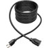 Tripp Lite by Eaton P024-015 Eaton Tripp Lite Series Power Extension Cord, NEMA 5-15P to NEMA 5-15R - Heavy-Duty, 15A, 120V, 14 AWG, 15 ft. (4.57 m), Black