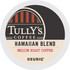 Keurig Dr Pepper Inc. Dr Pepper Snapple T6606 Tully's&reg; Coffee K-Cup Hawaiian Blend Coffee