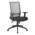 NORSTAR OFFICE PRODUCTS INC. Boss Office Products B6566GY-BK  Horizontal Mesh Back Task Chair, Gray/Black