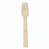 GEORGIA PACIFIC Dixie® ANFBAM Bamboo Cutlery, Mediumweight Fork, Paper, Light Golden, 100/Pack, 10 Packs/Carton