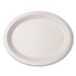 VEGWARE WHBRG710 Molded Fiber Tableware, Compostable, Platter, 7 x 10, White, 500/Carton