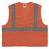 TENACIOUS HOLDINGS, INC. ergodyne® 21999 GloWear 8205HL-ECO Class 2 Recycled Hi-Vis Vest, Mesh, Polyester, 4X-Large/5X-Large, Orange
