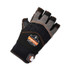 TENACIOUS HOLDINGS, INC. ergodyne® 17692 ProFlex 900 Half-Finger Impact Gloves, EN388: 1121X, Small, Black, Pair