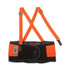 TENACIOUS HOLDINGS, INC. ergodyne® 11884 ProFlex 100HV Economy Hi-Vis Spandex Back Support Brace, Large, 34" to 38" Waist, Black/Orange