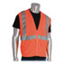 PROTECTIVE INDUSTRIAL PRODUCTS INC PIP 302MVGZOR2X Zipper Safety Vest, 2X-Large, Hi-Viz Orange