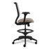 HON COMPANY SVSM1AIFC22T Solve Series Mesh Back Task Stool, Supports Up to 300 lb, 23" to 33" Seat Height, Putty Seat, Fog Back, Black Base