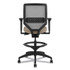 HON COMPANY SVSM1AIFC22T Solve Series Mesh Back Task Stool, Supports Up to 300 lb, 23" to 33" Seat Height, Putty Seat, Fog Back, Black Base
