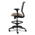 HON COMPANY SVSM1AIFC22T Solve Series Mesh Back Task Stool, Supports Up to 300 lb, 23" to 33" Seat Height, Putty Seat, Fog Back, Black Base