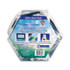 FALCON SAFETY Dust-Off® DMHJ Touch Screen Wipes, 5 x 6, Citrus, 200 Individual Foil Packets in an Easy Grab Jar