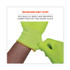TENACIOUS HOLDINGS, INC. ergodyne® 18025 ProFlex 7040 ANSI A4 CR Food Grade Gloves, EN388: 2X4XD, Reversible, 11" Long, X-Large, Lime, 144 Pairs/Carton