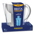 CLOROX SALES CO. Brita® 36515 Pacifica Pitcher with Longlast+ Filter, 0.63 gal, White/Clear