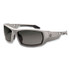 TENACIOUS HOLDINGS, INC. ergodyne® 50131 Skullerz Odin Safety Glasses, Matte Gray Nylon Impact Frame, Polarized Smoke Polycarbonate Lens