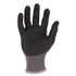 TENACIOUS HOLDINGS, INC. ergodyne® 10524 ProFlex 7043 ANSI A4 Nitrile Coated CR Gloves, EN388: 4X42D, 9" Long, Large, Gray, Pair