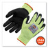 TENACIOUS HOLDINGS, INC. ergodyne® 17822 ProFlex 7041-CASE ANSI A4 Nitrile Coated CR Gloves, EN388: 4X42D, 10" Long, Small, Lime, 144 Pairs/Carton