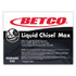 BETCO CORPORATION 1450400 Liquid Chisel Max Non-Butyl Degreaser, Characteristic Scent, 1 gal Bottle, 4/Carton