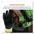TENACIOUS HOLDINGS, INC. ergodyne® 17813 ProFlex 7041 ANSI A4 Nitrile-Coated CR Gloves, EN388: 4X42D, 10" Long, Medium, Lime, Pair