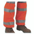 TENACIOUS HOLDINGS, INC. ergodyne® 29081 GloWear 8008 Class E Hi-Vis Leg Gaiters, Polyester with Polyurethane Coating, One Size Fits Most, Orange
