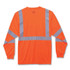 TENACIOUS HOLDINGS, INC. ergodyne® 21718 GloWear 8391 Class 3 Hi-Vis Long Sleeve Shirt, Polyester, Orange, 4X-Large
